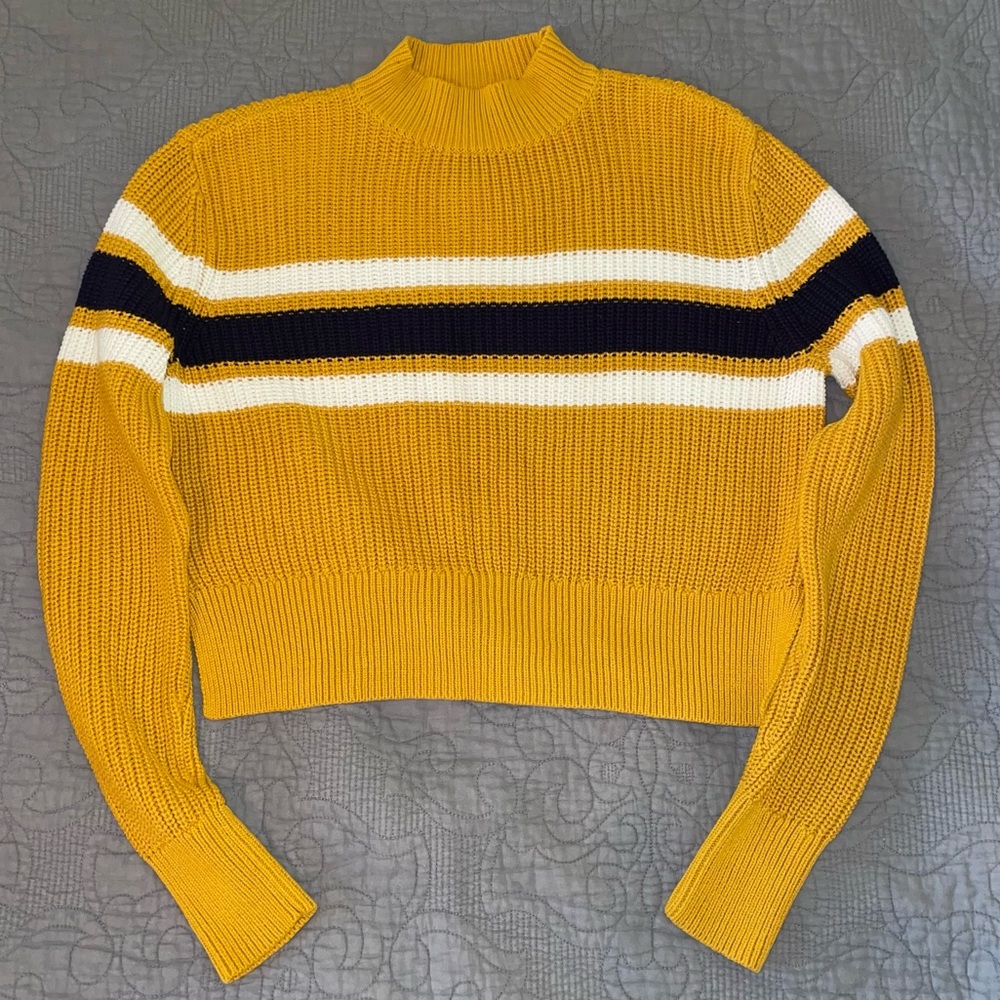 PacSun Lottie Moss Striped Pullover Sweater, Size S